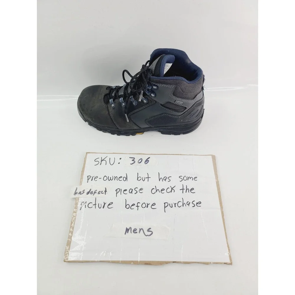 Danner‎ Vicious 4.5 Hiking Boots For Men's, Size 9, Black/Blue Color.